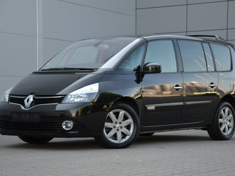 Renault Grand Espace Czarny Zarejestrowany 2.0DCI 150KM Lift Serwis Navi Skóra IV (2003-)
