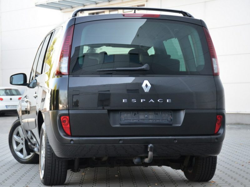 Renault Grand Espace Czarny Zarejestrowany 2.0DCI 150KM Lift Serwis Navi Skóra IV (2003-)