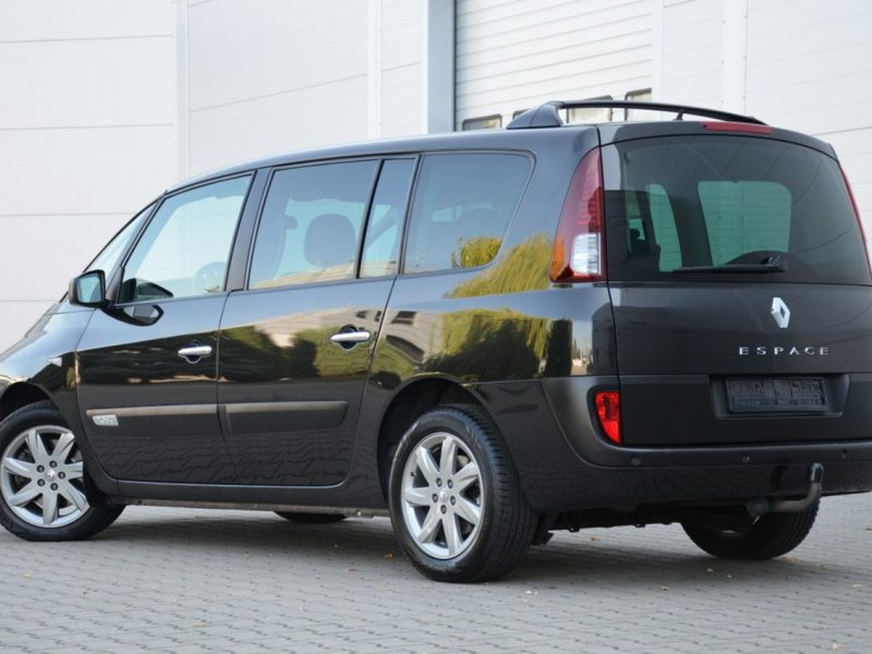 Renault Grand Espace Czarny Zarejestrowany 2.0DCI 150KM Lift Serwis Navi Skóra IV (2003-)