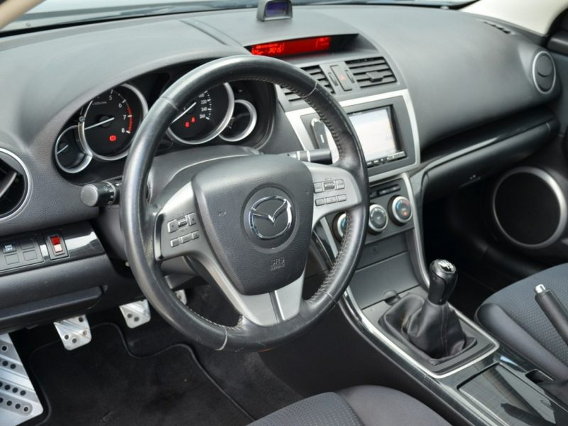Mazda 6 Zarejestrowana 2.0i 143KM Serwis Navi Kamera Parktronik x2 Alu II (2007-2013)