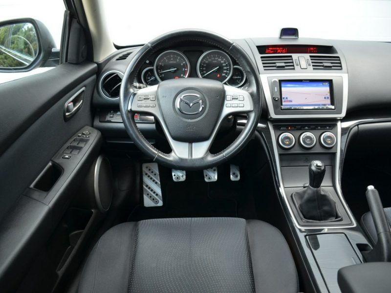 Mazda 6 Zarejestrowana 2.0i 143KM Serwis Navi Kamera Parktronik x2 Alu II (2007-2013)