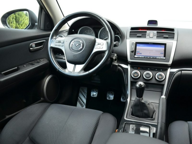 Mazda 6 Zarejestrowana 2.0i 143KM Serwis Navi Kamera Parktronik x2 Alu II (2007-2013)