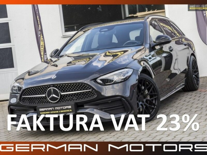 Mercedes C 220 AMG / Night view / 4Matic / Multibeam / Kamery / Asystenty + FV23% W206 (2021-)