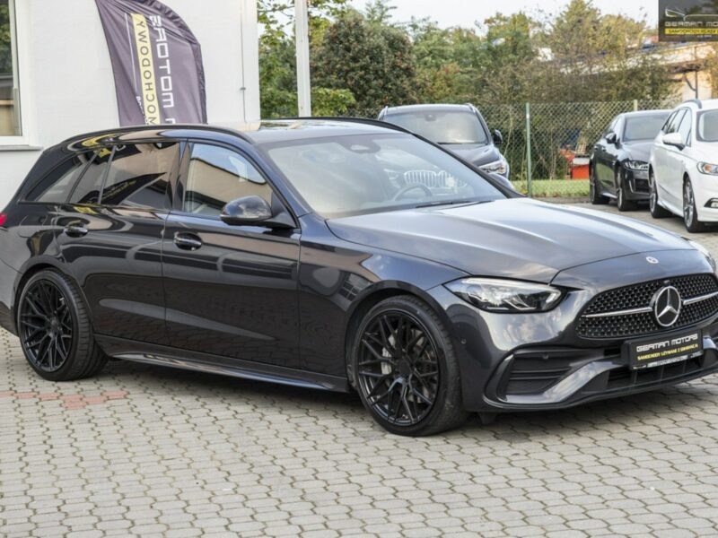 Mercedes C 220 AMG / Night view / 4Matic / Multibeam / Kamery / Asystenty + FV23% W206 (2021-)