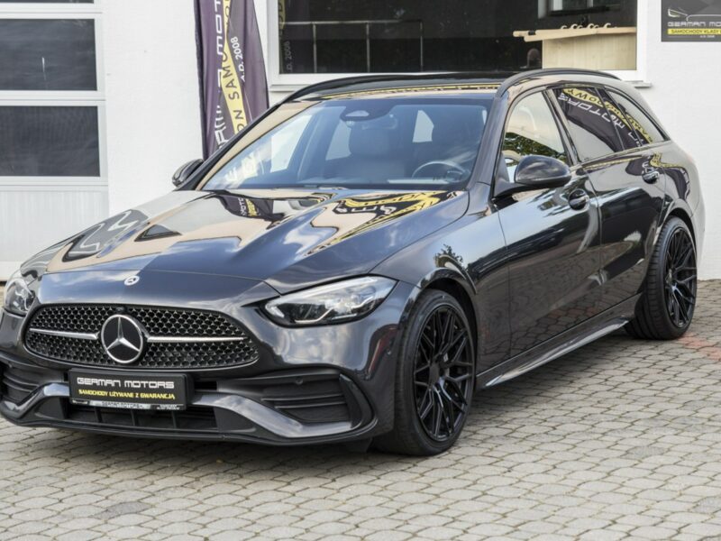 Mercedes C 220 AMG / Night view / 4Matic / Multibeam / Kamery / Asystenty + FV23% W206 (2021-)