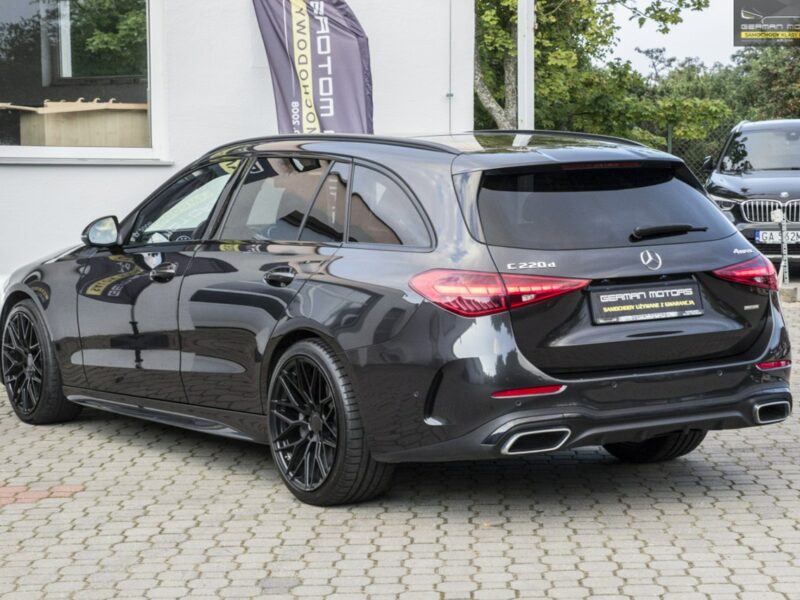 Mercedes C 220 AMG / Night view / 4Matic / Multibeam / Kamery / Asystenty + FV23% W206 (2021-)