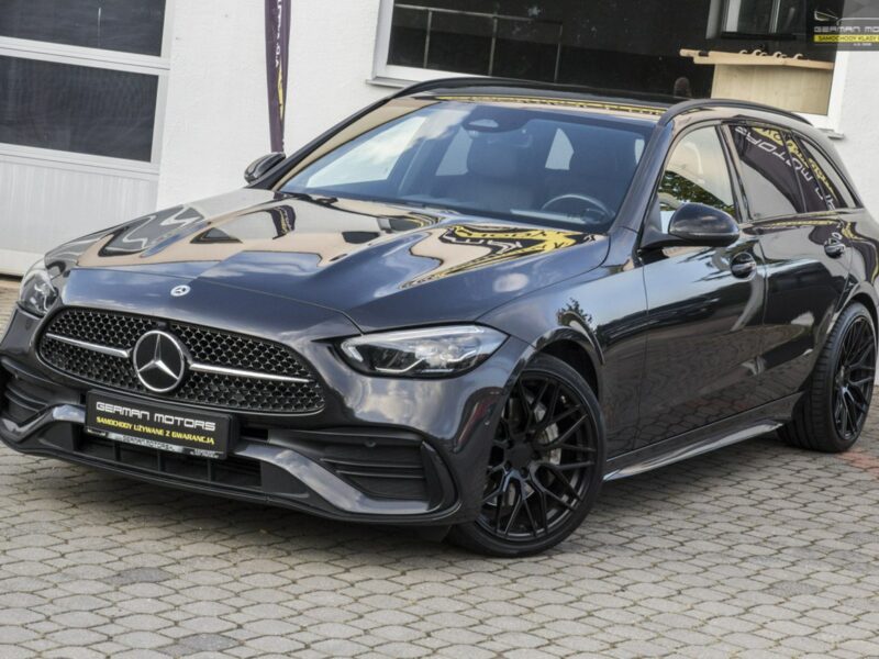 Mercedes C 220 AMG / Night view / 4Matic / Multibeam / Kamery / Asystenty + FV23% W206 (2021-)