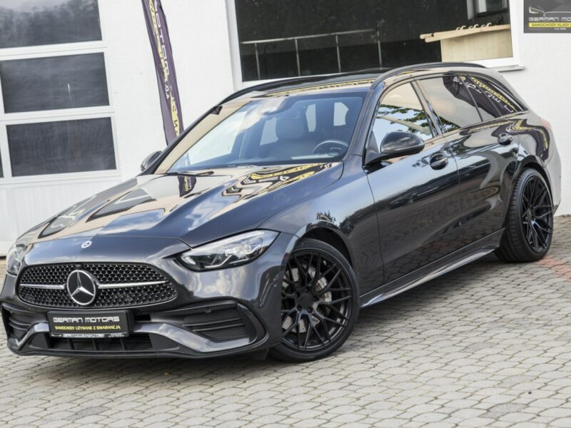 Mercedes C 220 AMG / Night view / 4Matic / Multibeam / Kamery / Asystenty + FV23% W206 (2021-)