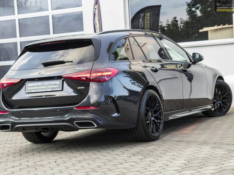 Mercedes C 220 AMG / Night view / 4Matic / Multibeam / Kamery / Asystenty + FV23% W206 (2021-)