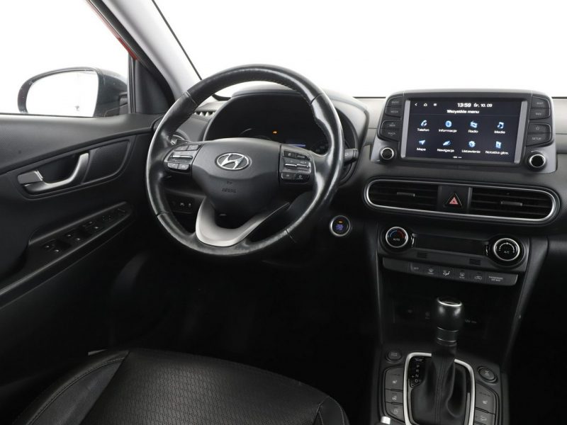 Hyundai Kona Premium automat 4x4 skóra 177KM navi grzane fotele kamera klima-auto I (2017-2023)