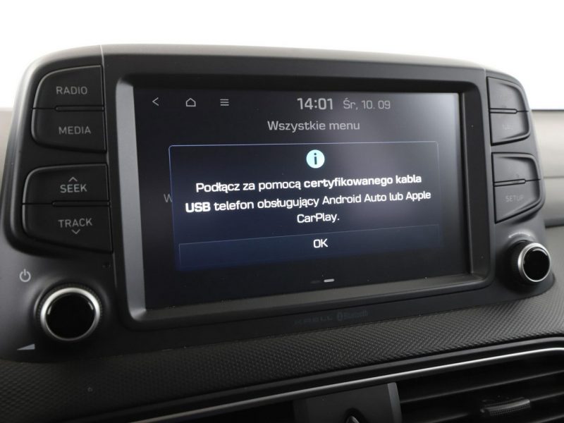 Hyundai Kona Premium automat 4x4 skóra 177KM navi grzane fotele kamera klima-auto I (2017-2023)