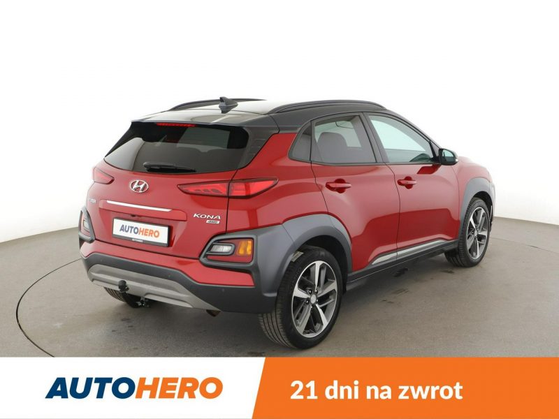 Hyundai Kona Premium automat 4x4 skóra 177KM navi grzane fotele kamera klima-auto I (2017-2023)