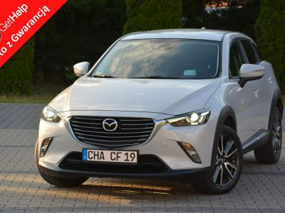 Mazda CX-3 Biała Perła Skóry Navi Kamera Head Up Ledy Xenon Alu 18 Aso Mazda