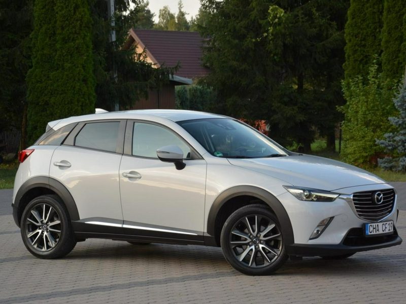 Mazda CX-3 Biała Perła Skóry Navi Kamera Head Up Ledy Xenon Alu 18 Aso Mazda