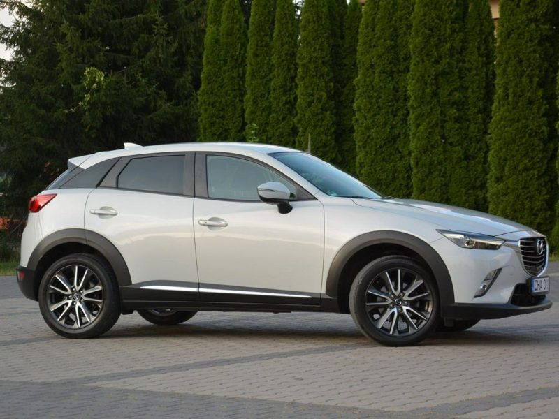 Mazda CX-3 Biała Perła Skóry Navi Kamera Head Up Ledy Xenon Alu 18 Aso Mazda