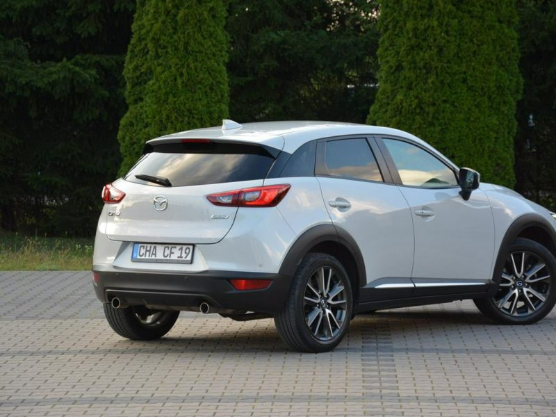 Mazda CX-3 Biała Perła Skóry Navi Kamera Head Up Ledy Xenon Alu 18 Aso Mazda