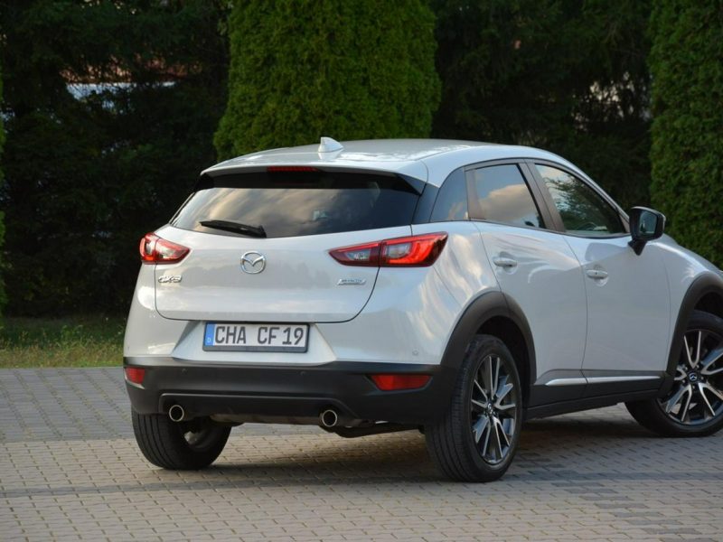 Mazda CX-3 Biała Perła Skóry Navi Kamera Head Up Ledy Xenon Alu 18 Aso Mazda