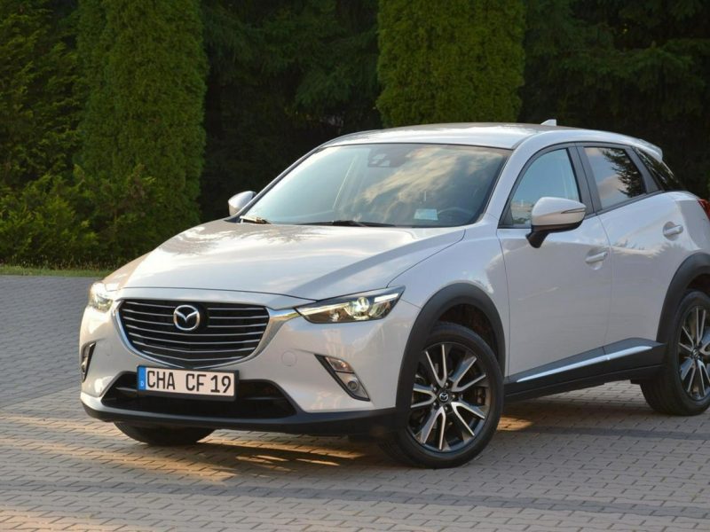 Mazda CX-3 Biała Perła Skóry Navi Kamera Head Up Ledy Xenon Alu 18 Aso Mazda