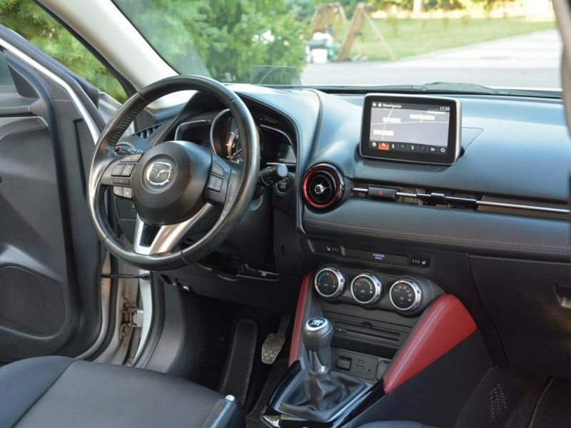 Mazda CX-3 Biała Perła Skóry Navi Kamera Head Up Ledy Xenon Alu 18 Aso Mazda