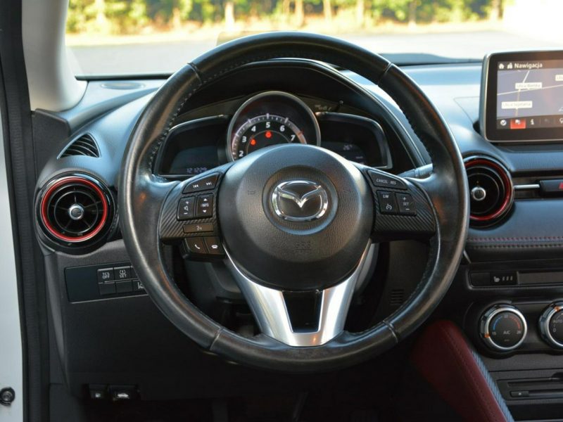 Mazda CX-3 Biała Perła Skóry Navi Kamera Head Up Ledy Xenon Alu 18 Aso Mazda