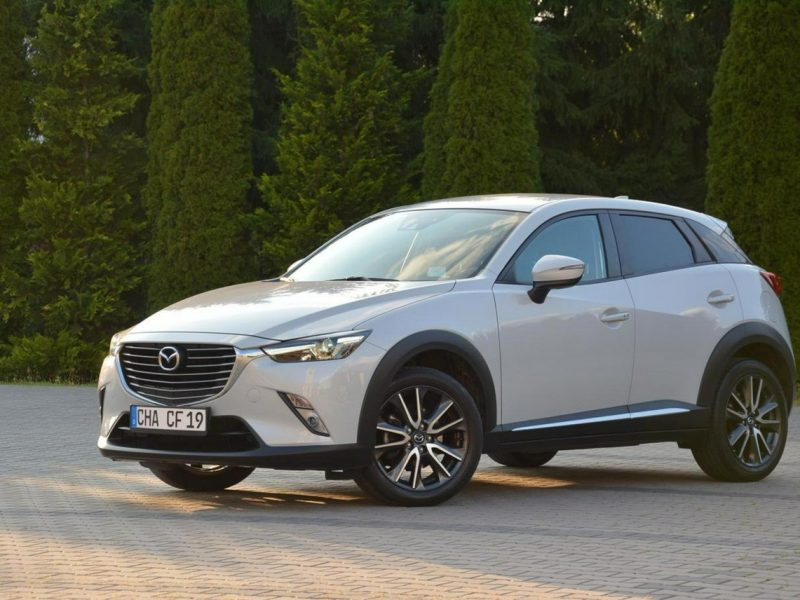 Mazda CX-3 Biała Perła Skóry Navi Kamera Head Up Ledy Xenon Alu 18 Aso Mazda