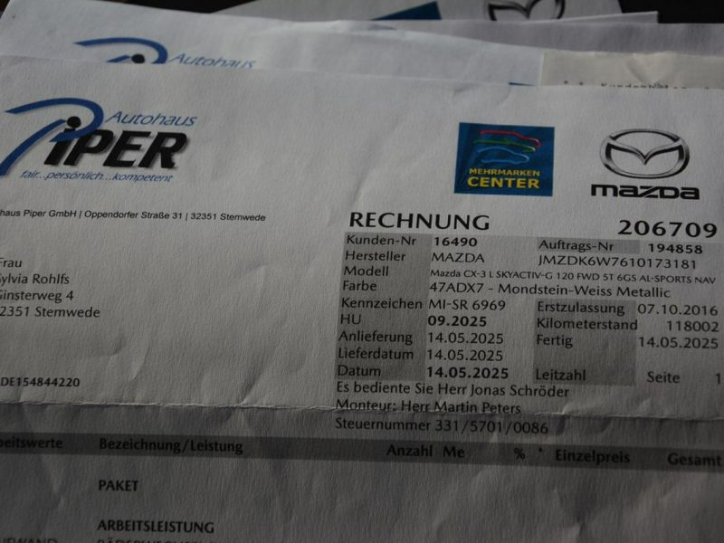 Mazda CX-3 Biała Perła Skóry Navi Kamera Head Up Ledy Xenon Alu 18 Aso Mazda
