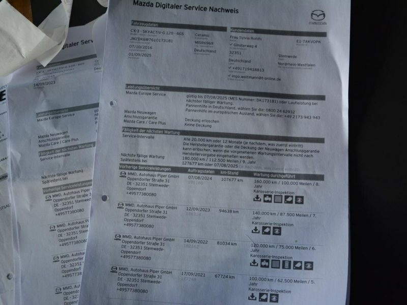 Mazda CX-3 Biała Perła Skóry Navi Kamera Head Up Ledy Xenon Alu 18 Aso Mazda