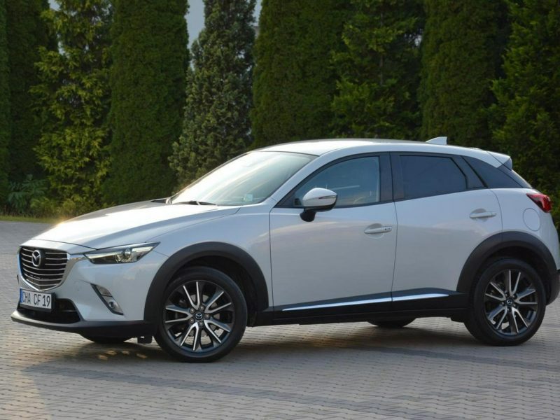 Mazda CX-3 Biała Perła Skóry Navi Kamera Head Up Ledy Xenon Alu 18 Aso Mazda