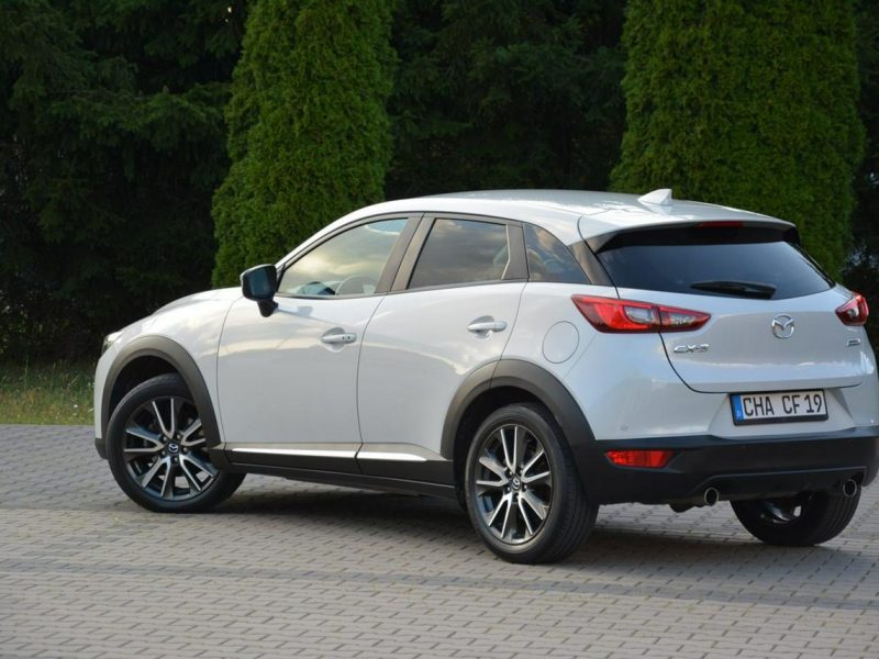 Mazda CX-3 Biała Perła Skóry Navi Kamera Head Up Ledy Xenon Alu 18 Aso Mazda
