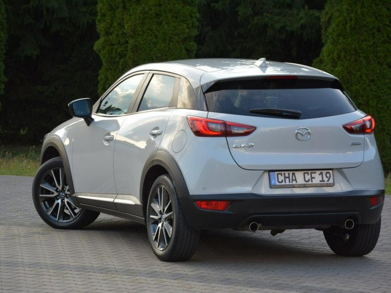 Mazda CX-3 Biała Perła Skóry Navi Kamera Head Up Ledy Xenon Alu 18 Aso Mazda