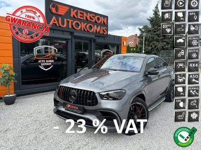 Mercedes GLE 63 AMG MATRIX, Burmester, Klima, Navi, Kamera 360,Aktywny Temp,Wentyle,Masaże W167 (2019 - )