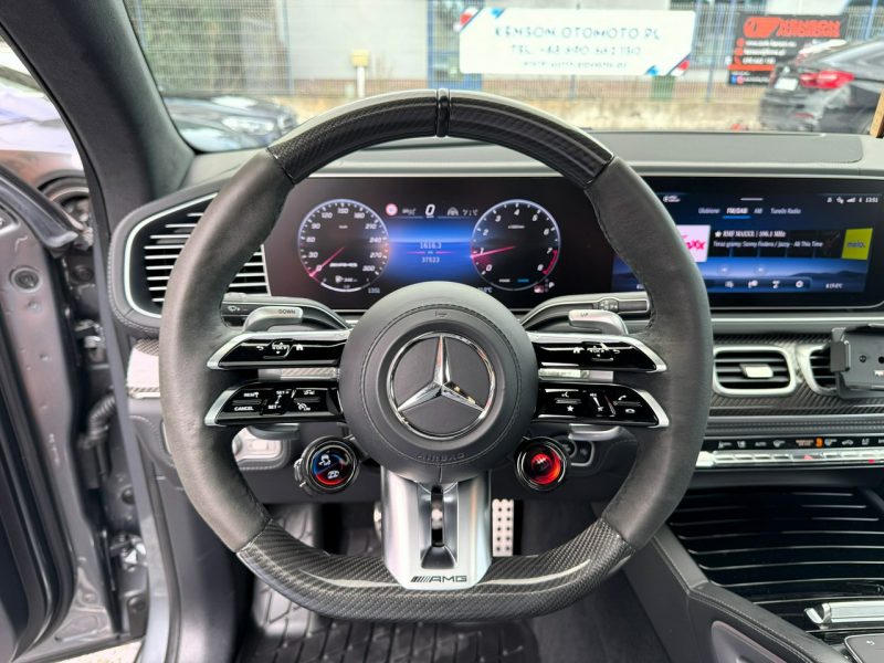 Mercedes GLE 63 AMG MATRIX, Burmester, Klima, Navi, Kamera 360,Aktywny Temp,Wentyle,Masaże W167 (2019 - )
