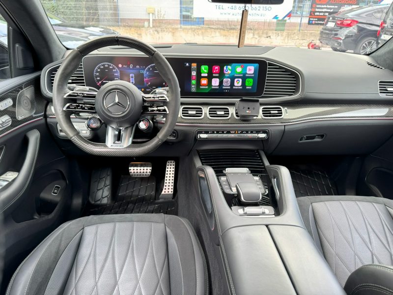 Mercedes GLE 63 AMG MATRIX, Burmester, Klima, Navi, Kamera 360,Aktywny Temp,Wentyle,Masaże W167 (2019 - )