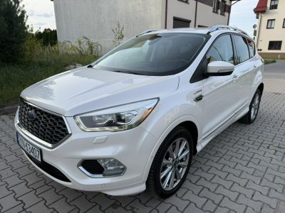 Ford Kuga 2.0TDCI Manual Vignale BixXenon Skóra Kamera Keyless Biała Perła II (2012-)