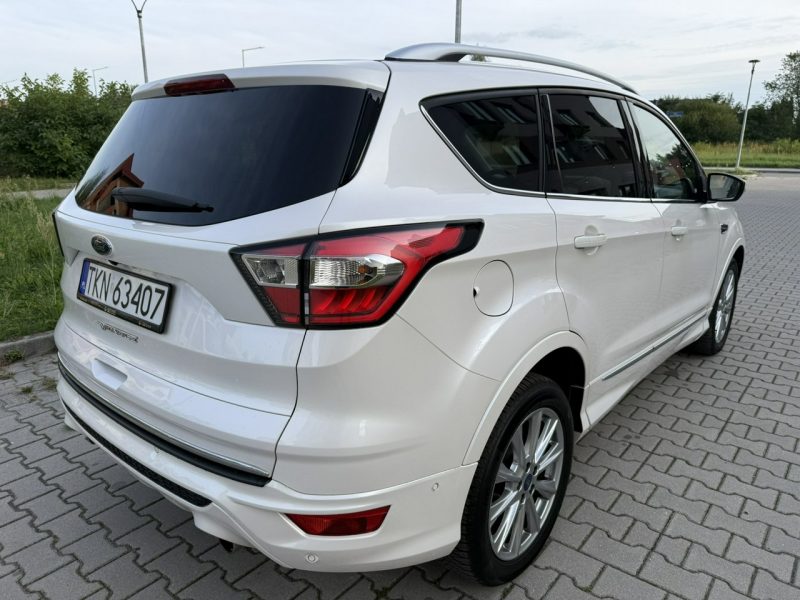 Ford Kuga 2.0TDCI Manual Vignale BixXenon Skóra Kamera Keyless Biała Perła II (2012-)