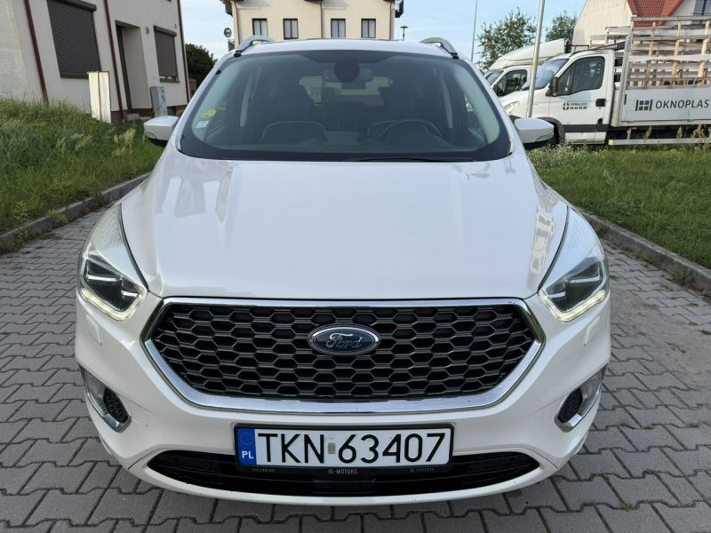 Ford Kuga 2.0TDCI Manual Vignale BixXenon Skóra Kamera Keyless Biała Perła II (2012-)