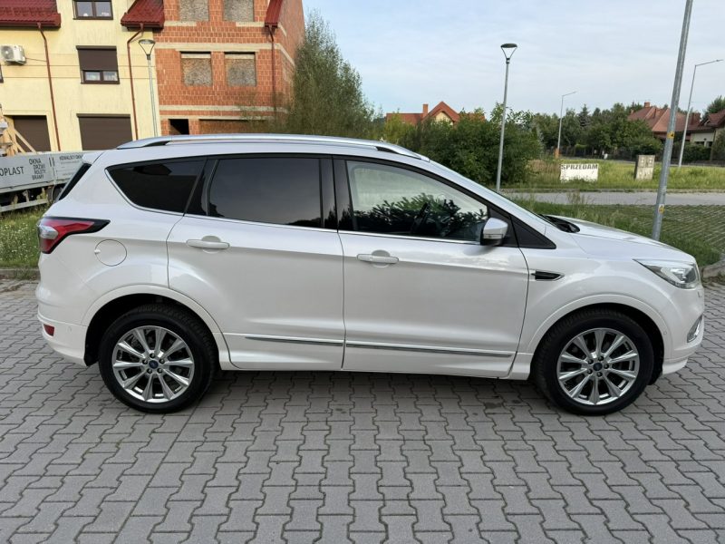 Ford Kuga 2.0TDCI Manual Vignale BixXenon Skóra Kamera Keyless Biała Perła II (2012-)