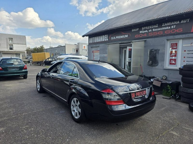 Mercedes S 320 3.0 CDI 235 KM, Long, 4-Matic, Pneumatyka, Dociągi, Tempomat Aktywny W221 (2005-2013)