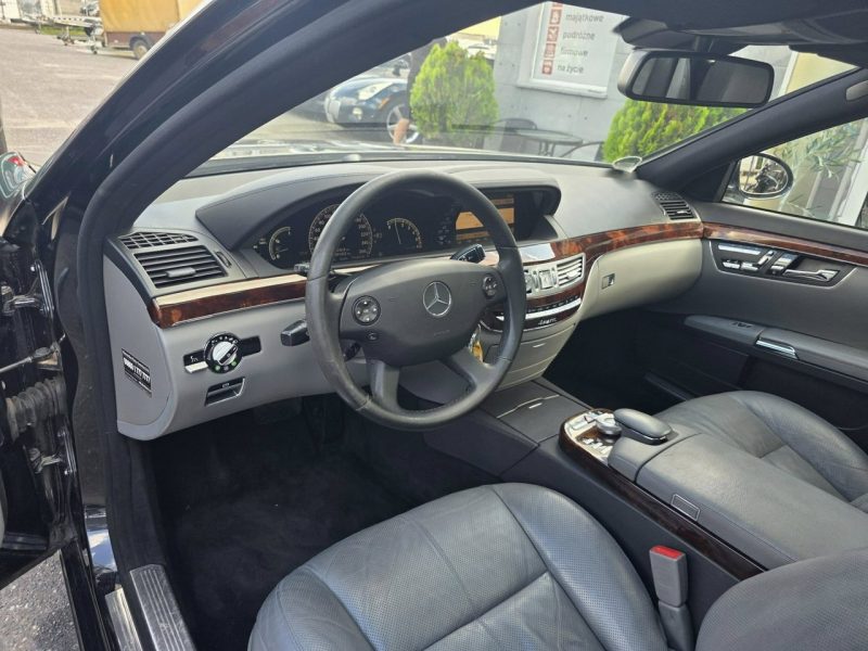 Mercedes S 320 3.0 CDI 235 KM, Long, 4-Matic, Pneumatyka, Dociągi, Tempomat Aktywny W221 (2005-2013)