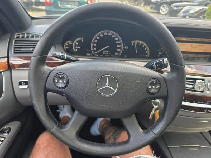 Mercedes S 320 3.0 CDI 235 KM, Long, 4-Matic, Pneumatyka, Dociągi, Tempomat Aktywny W221 (2005-2013)