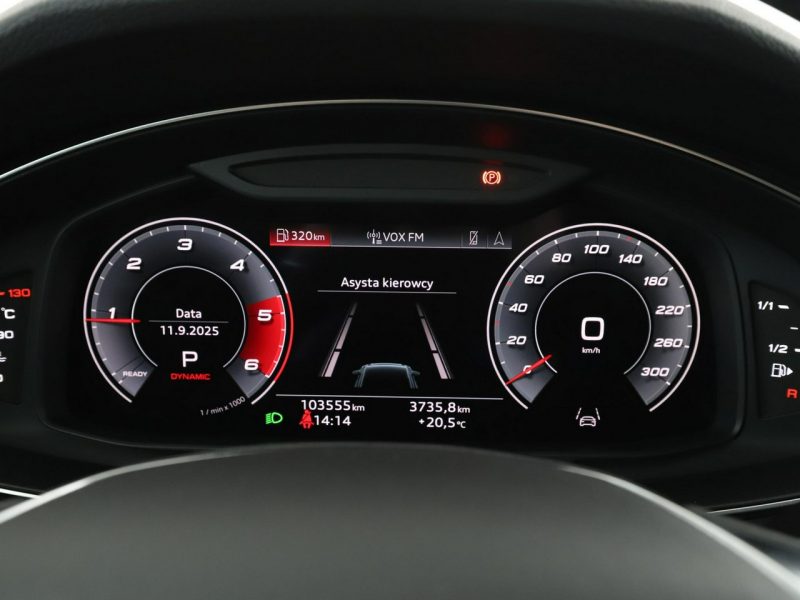 Audi A6 mHEV 4x4 S-Tronic full LED virtual cocpit skóra/alcantara navi kamery C8 (2018-)