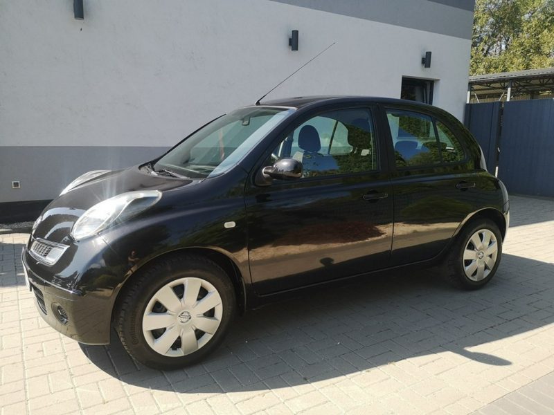 Nissan Micra 1.2 Benzyna 80KM Klimatyzacja Elektryka Isofix Bluetooth Gwarancja K12 (2003-2010)