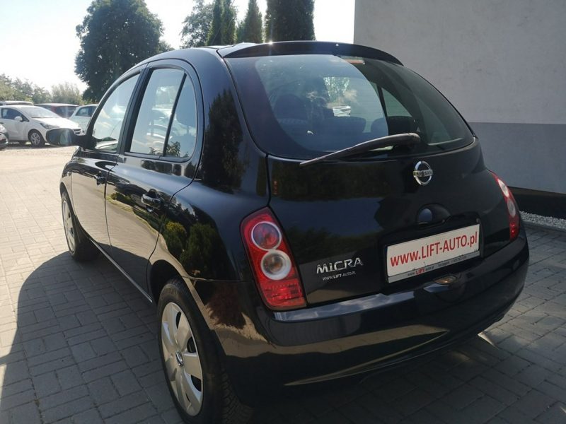 Nissan Micra 1.2 Benzyna 80KM Klimatyzacja Elektryka Isofix Bluetooth Gwarancja K12 (2003-2010)