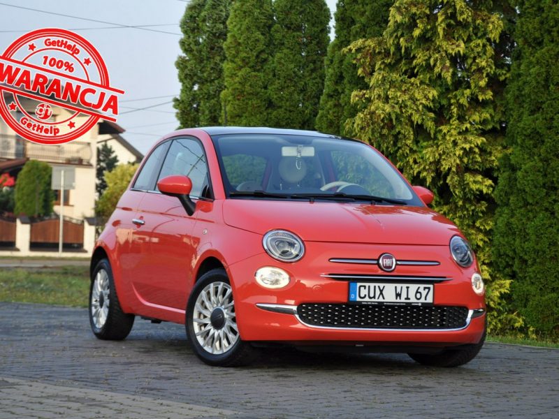 Fiat 500 1.2i(69KM)*Lift*my Car*Led*Panorama*Parktronik*I Wł*CHrom*Alu15"ASO I (2007-)