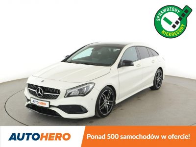 Mercedes CLA 180 AMG Line automat panorama navi PDC LED High Performance alcantara grza I (2013-2019)