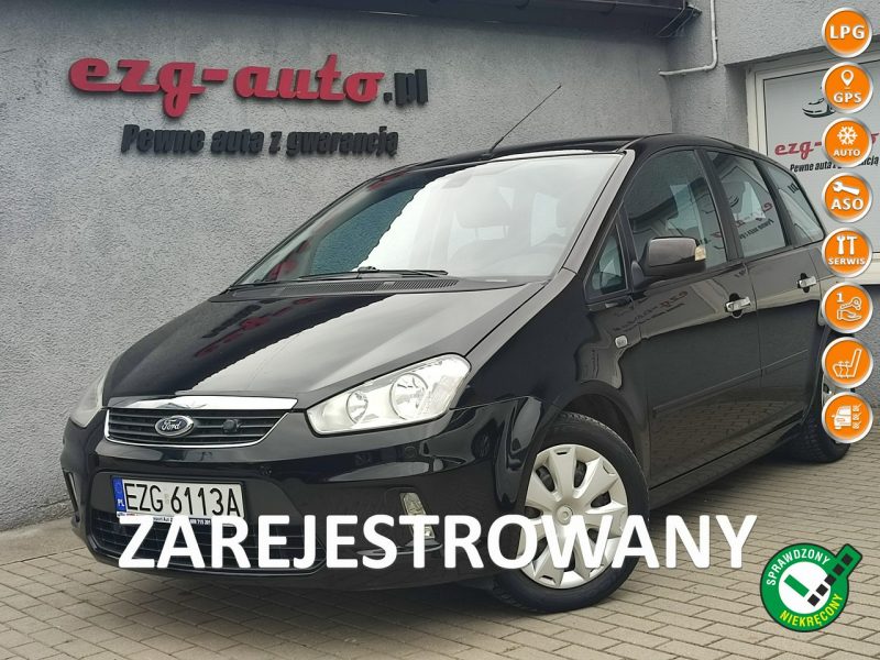 Ford Focus C-Max Lift GAZ LPG. I wł. w RP wyposażenie serwis