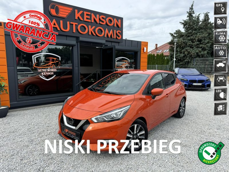 Nissan Micra LED, BOSE, Bezwypadkowy, Kamera 360, Nawigacja, Asystenty ruchu K14 (2017-)