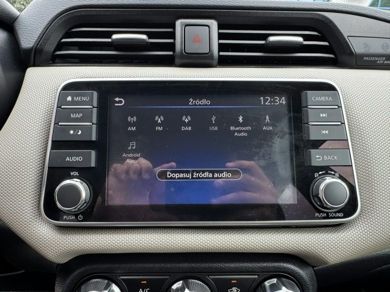 Nissan Micra LED, BOSE, Bezwypadkowy, Kamera 360, Nawigacja, Asystenty ruchu K14 (2017-)