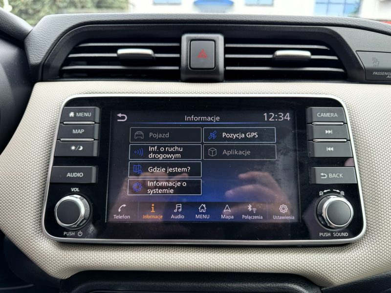 Nissan Micra LED, BOSE, Bezwypadkowy, Kamera 360, Nawigacja, Asystenty ruchu K14 (2017-)