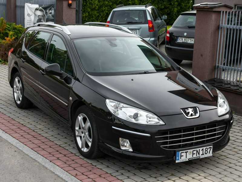 Peugeot 407 SW 2.0_Diesel_163 KM_195 tyś km_automt_FV23%